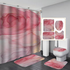 3D Art Geometric Shower Curtains