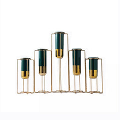Test Tube Ceramic Vase Transparent