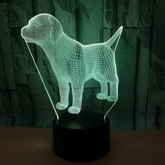 Mood-Lamp Sleep-Lighting Dog