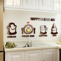 Cute minimalist wall sticker