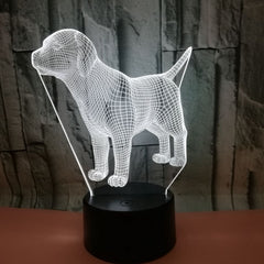 Mood-Lamp Sleep-Lighting Dog